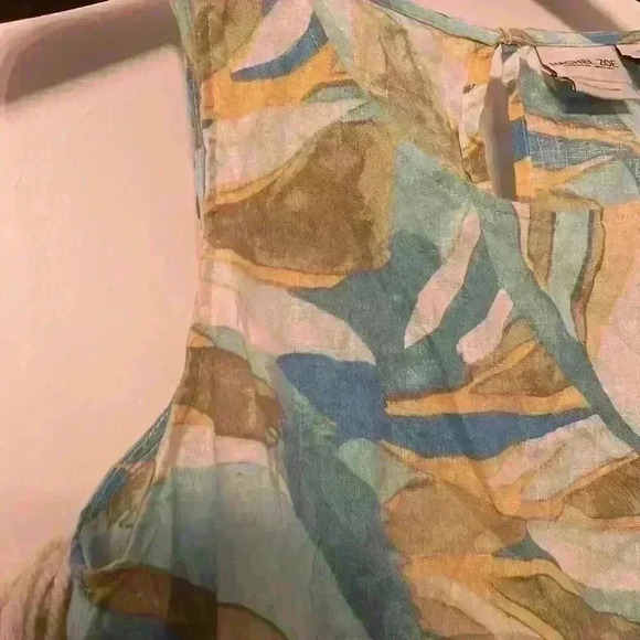 Rachel Zoe linen dress with pockets and we worn  size small - Picture 3 of 3